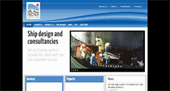 Desktop Screenshot of navalprogetti.net
